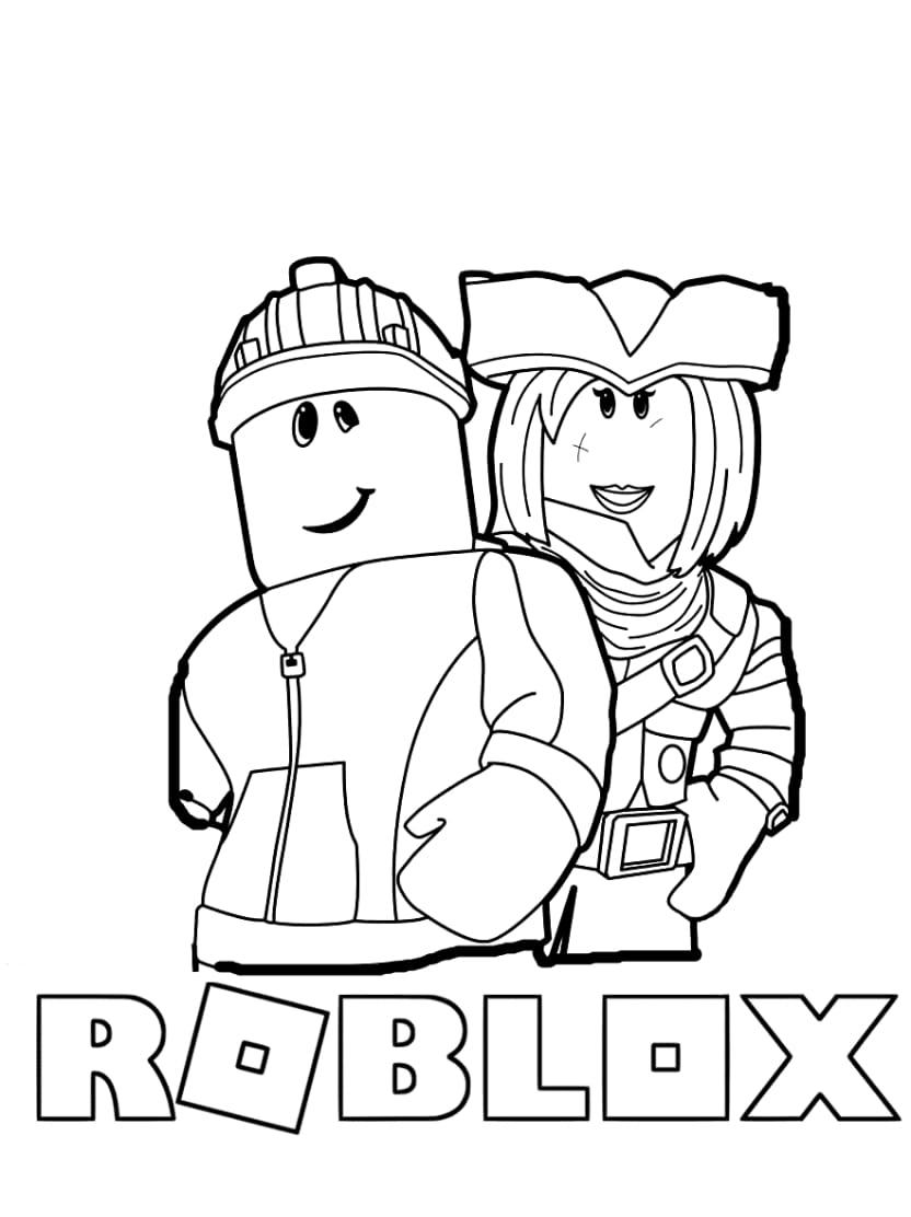 Coloriage Roblox Scenes De Jeux A Colorier