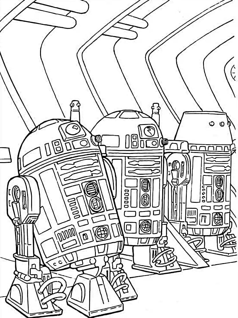 Coloriage Star Wars Dessins De Vaisseaux Spatiaux