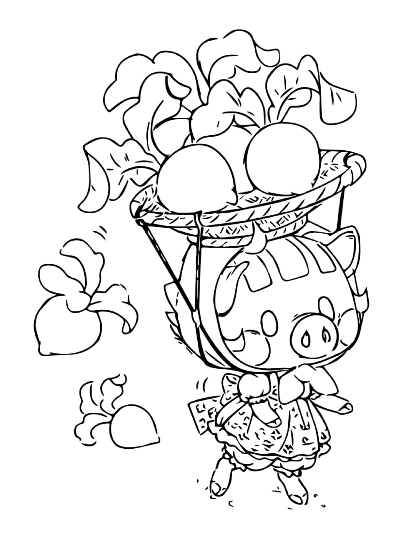 Coloriage Animal Crossing Jouant Avec Amis