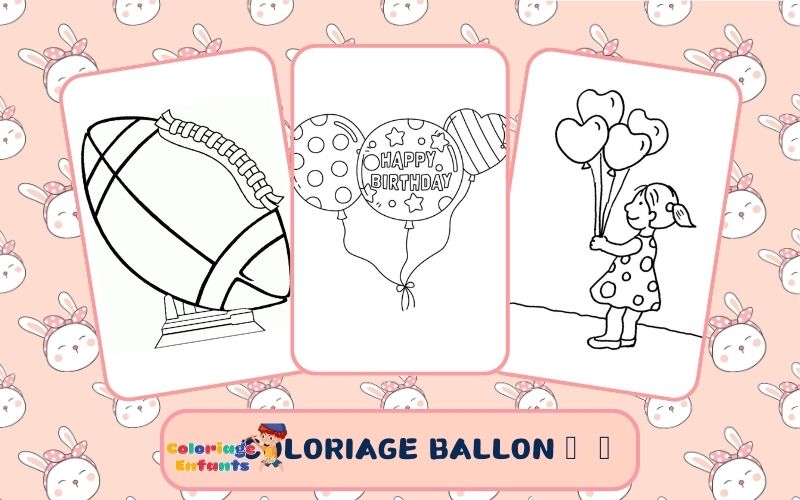 Coloriage Ballon