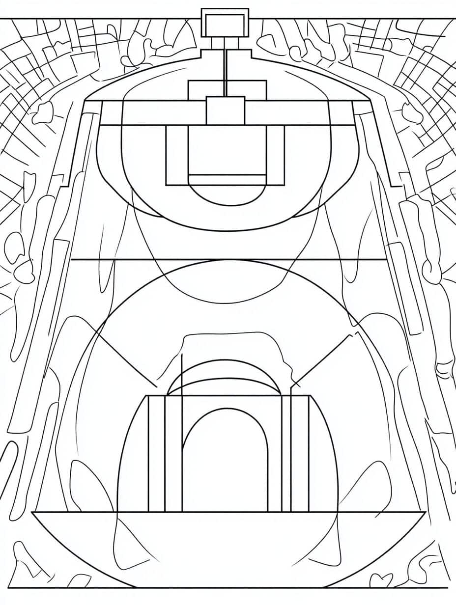 Coloriage Basket Pour Les Enfants Passionnes De Sport