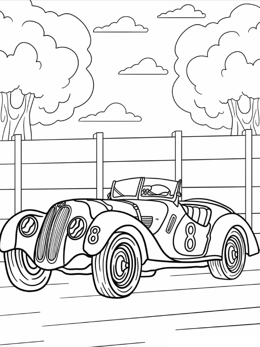 Coloriage Bmw A Colorier Et Personnaliser Avec Style