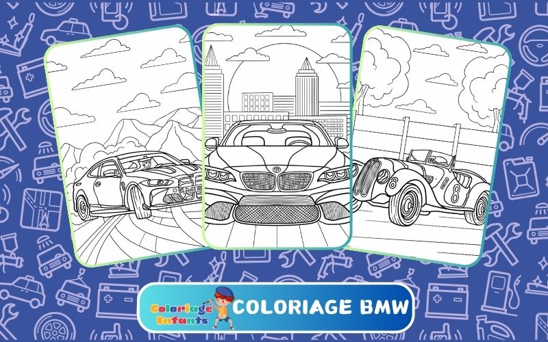 Coloriage Bmw