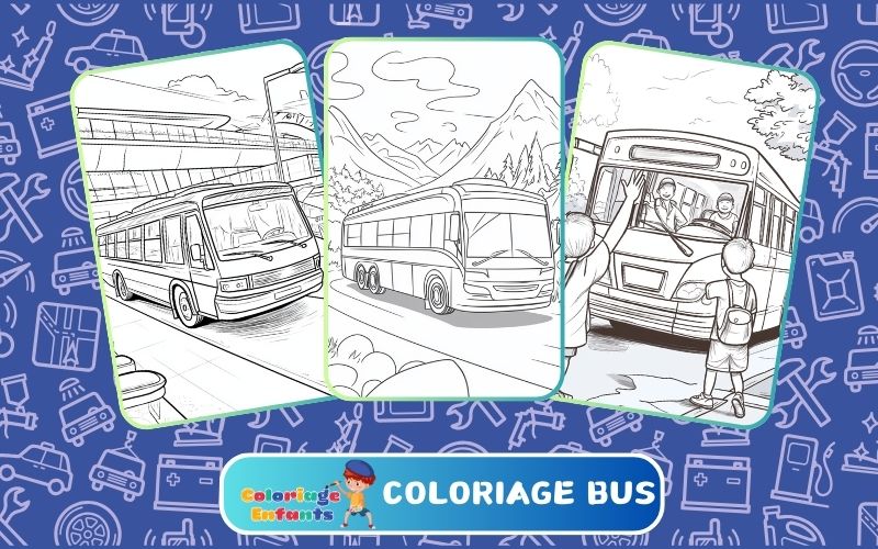 Coloriage Bus