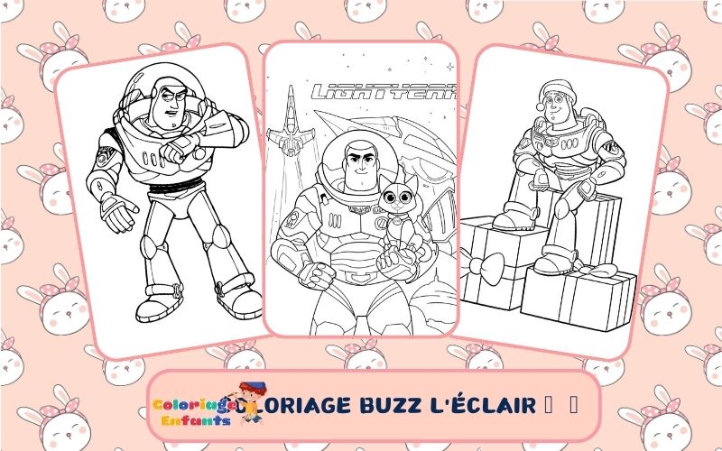 Coloriage Buzz L Éclair