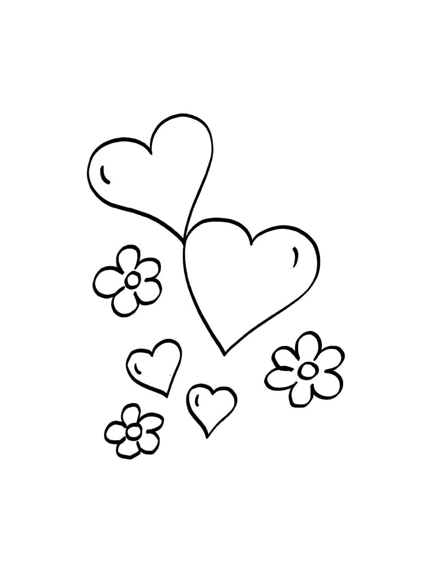 Coloriage Coeur A Imprimer Gratuitement Pour Tous