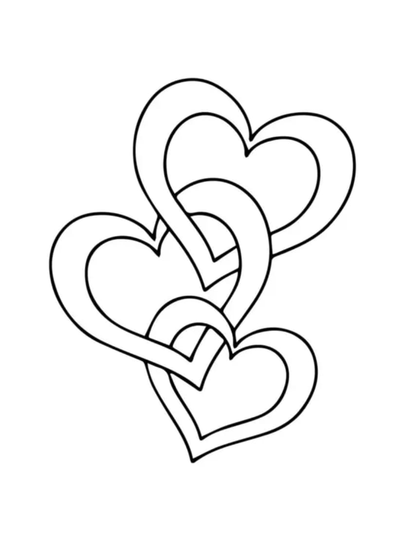 Coloriage Coeur Creatif Et Colorie Ta Propre Histoire