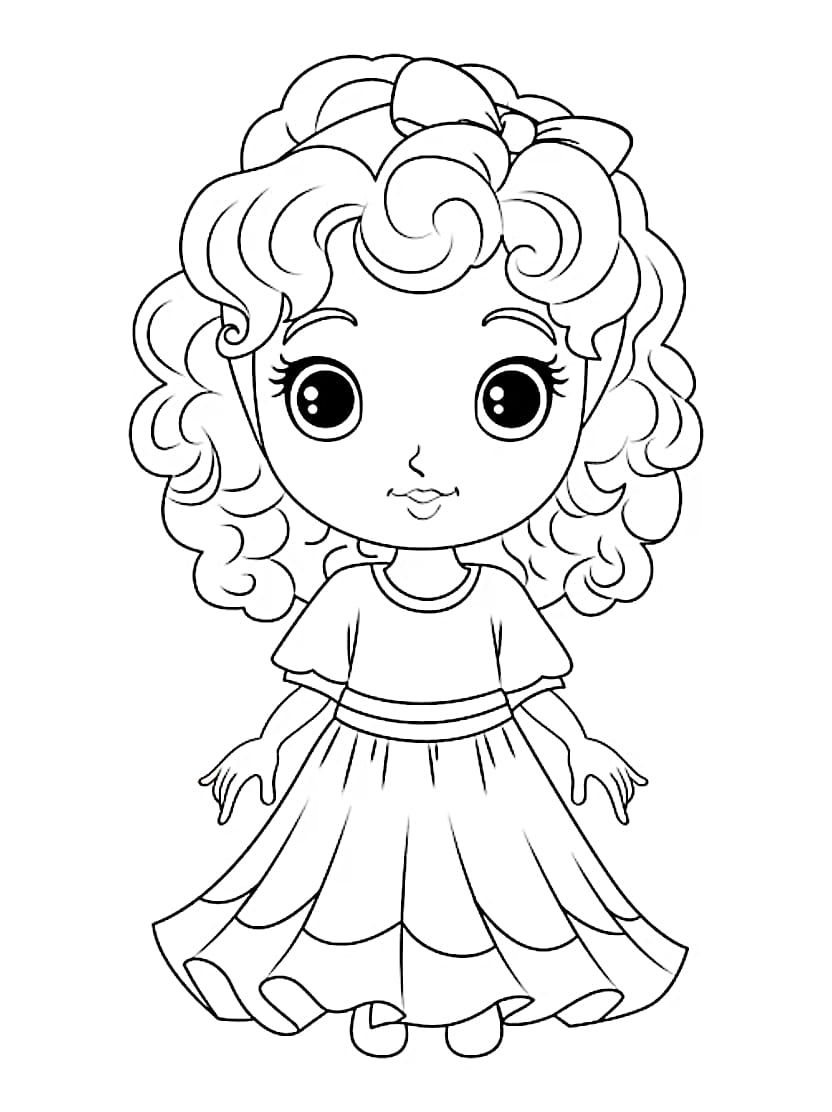 Coloriage Fille De Papillons Et Fleurs Pour Une Activite Apaisante