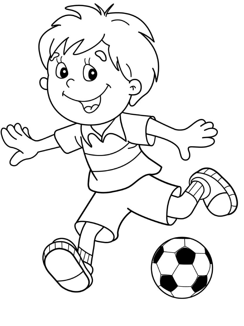 Coloriage Football Dequipe Pour Inspirer La Passion