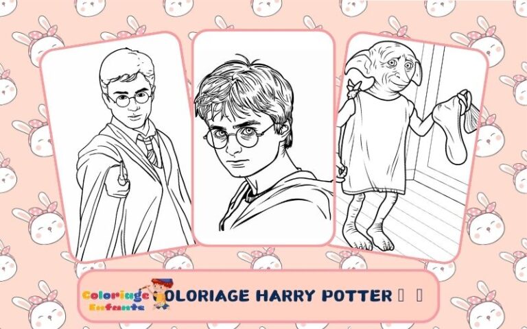 Coloriage Harry Potter