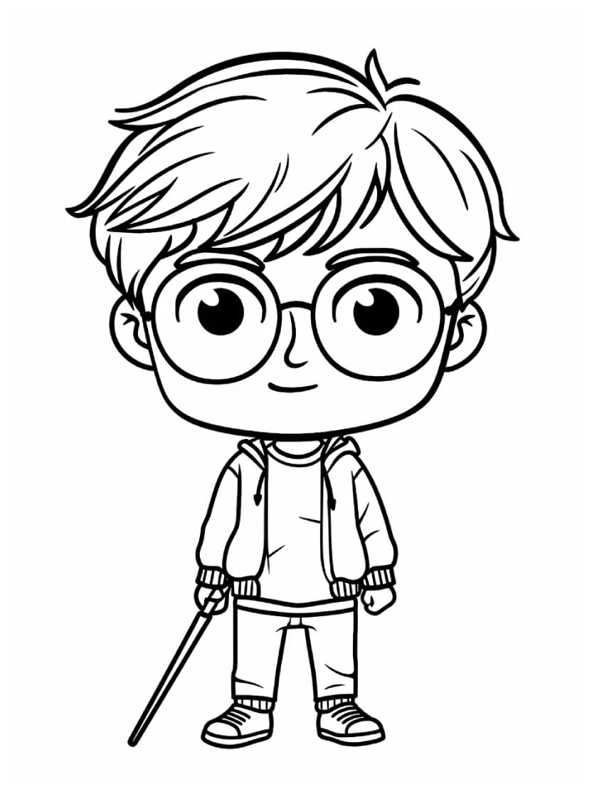 Coloriage Harry Potter Magie Et Creativite A Explorer