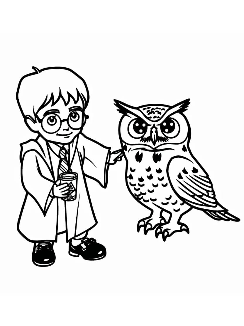 Coloriage Harry Potter Pour Creer Son Univers Magique