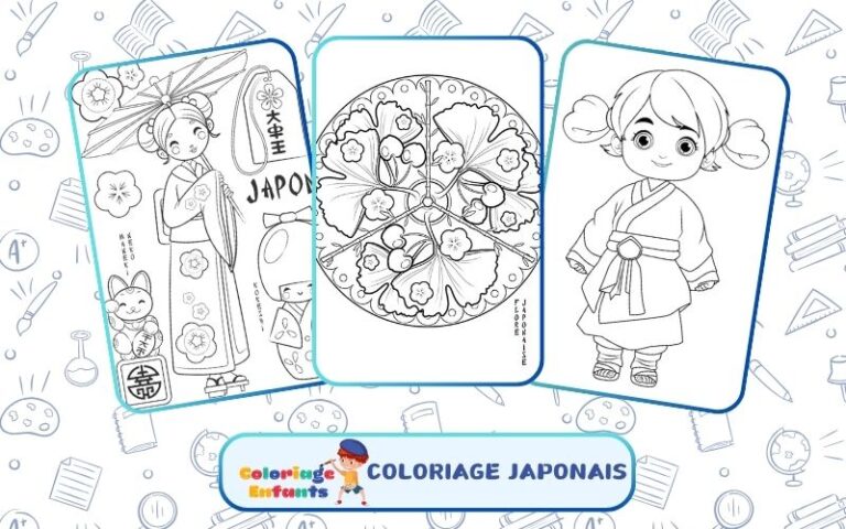 Coloriage Japonais