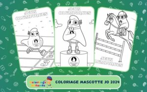 Coloriage Mascotte Jo