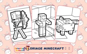 Coloriage Minecraft