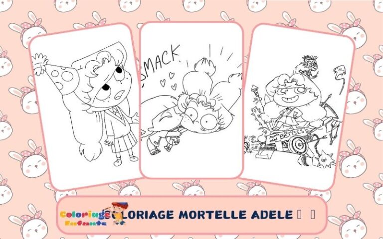 Coloriage Mortelle Adele