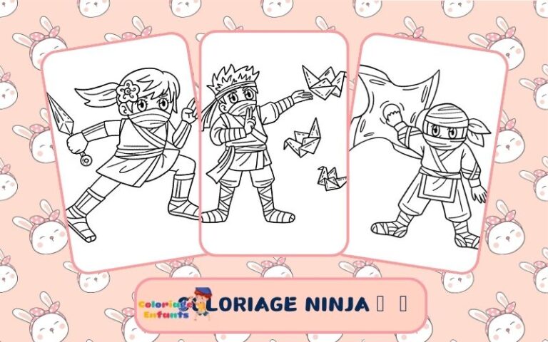 Coloriage Ninja