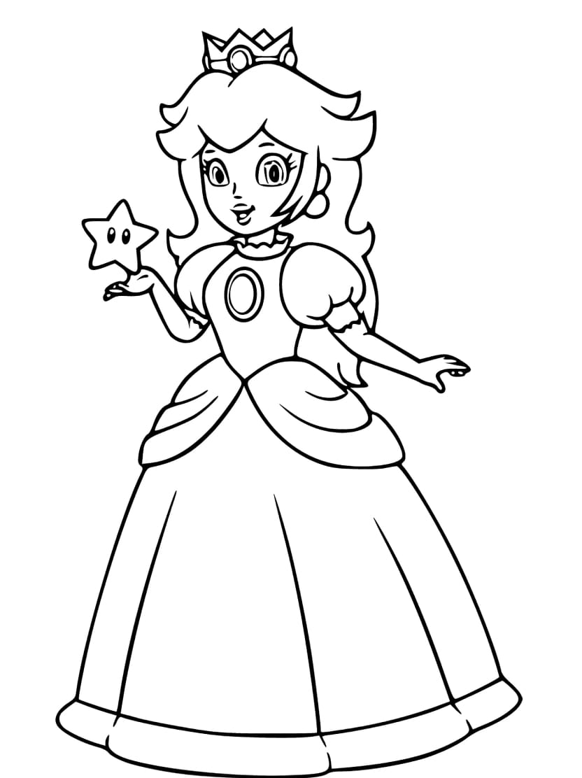 Coloriage Peach Artistique Pour Ames Creatives