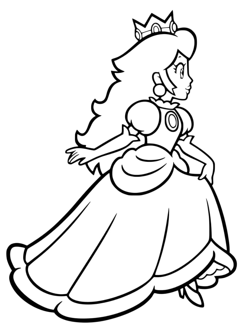 Coloriage Peach Pour Des Reves Douces