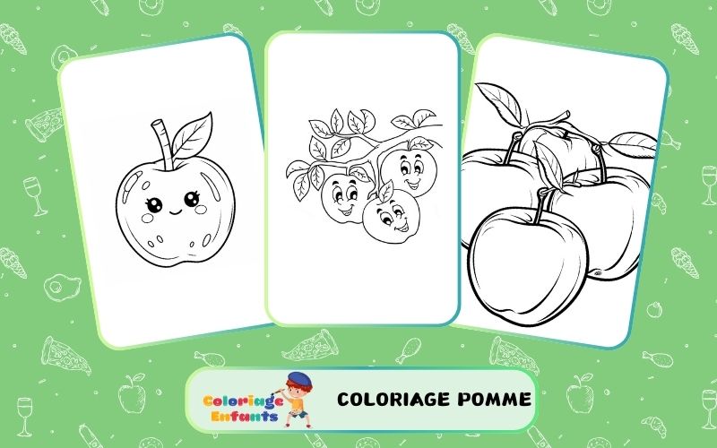 Coloriage Pomme