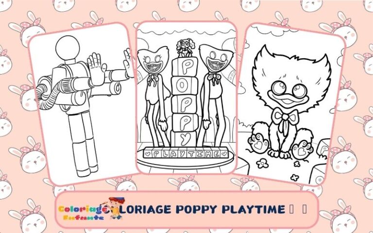 Coloriage Poppy Playtime