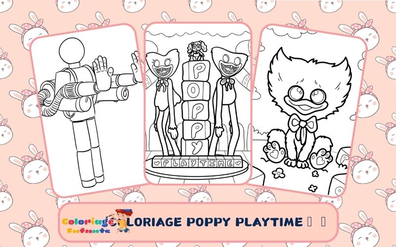 Coloriage Poppy Playtime