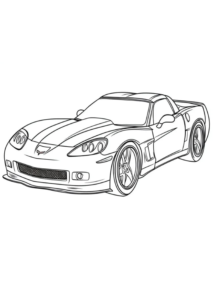 Coloriage Porsche Sportive Pour Les Fans De Voitures