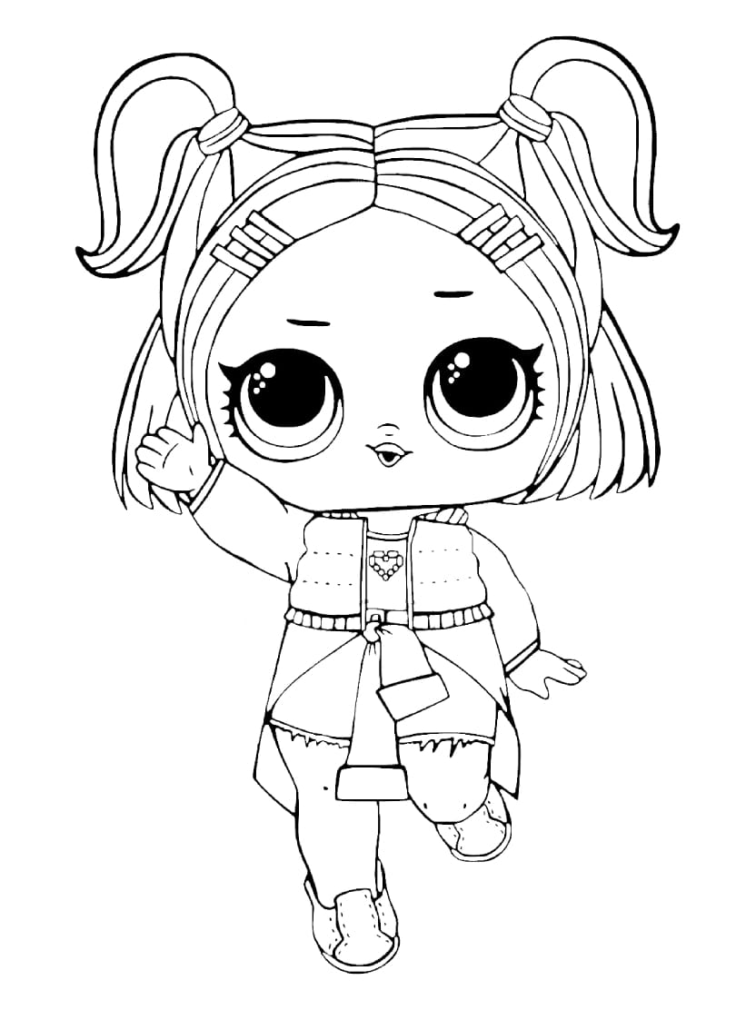 Coloriage Poupee Lol Pour Des Moments Magiques