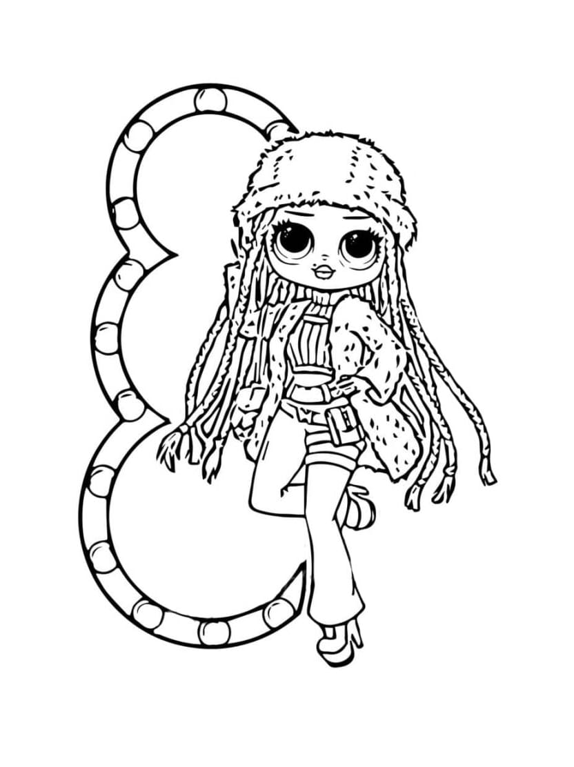 Coloriage Poupee Lol Pour Les Jeunes Artistes En Herbe