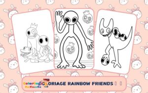 Coloriage Rainbow Friends