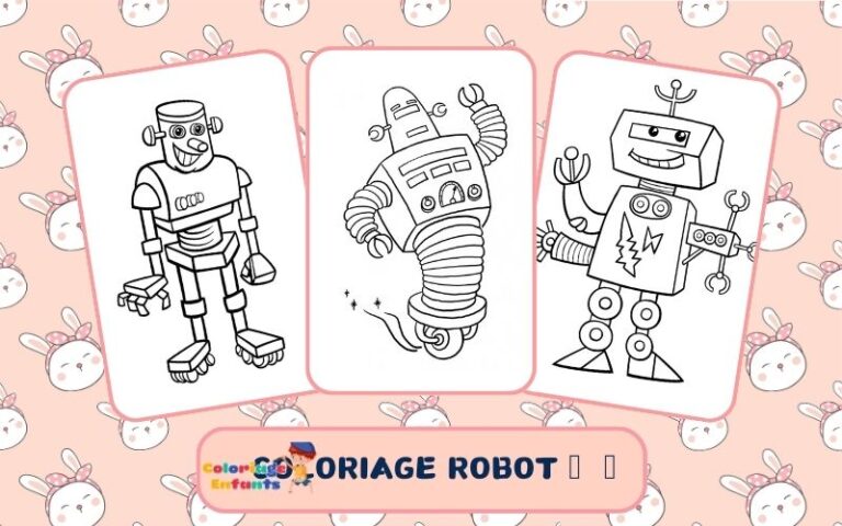 Coloriage Robot