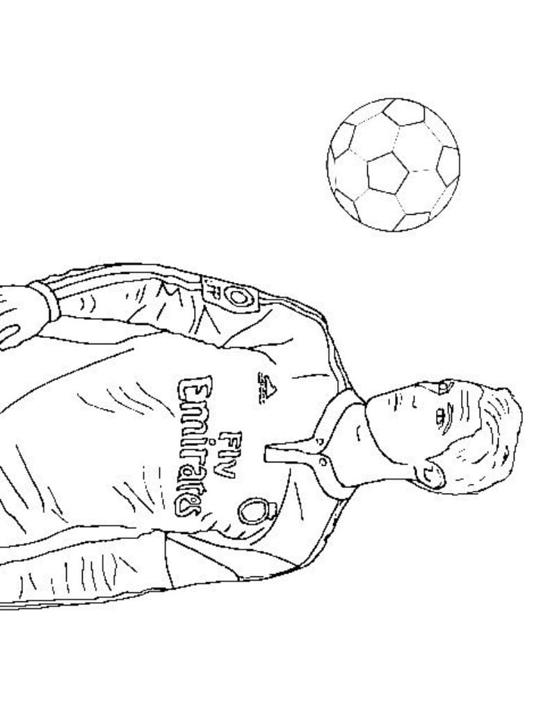 Coloriage Ronaldo En Action Pendant Un Match Legendary