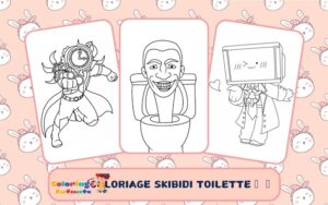 Coloriage Skibidi Toilette