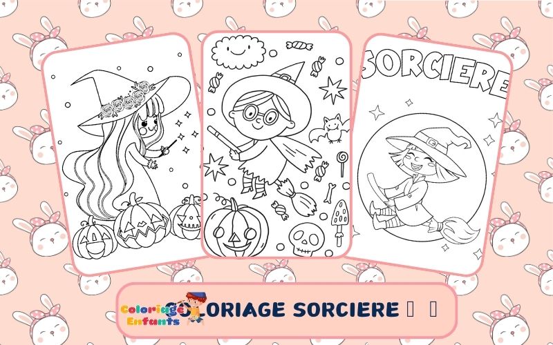 Coloriage Sorciere