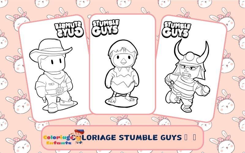 Coloriage Stumble Guys