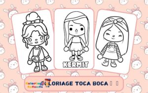 Coloriage Toca Boca