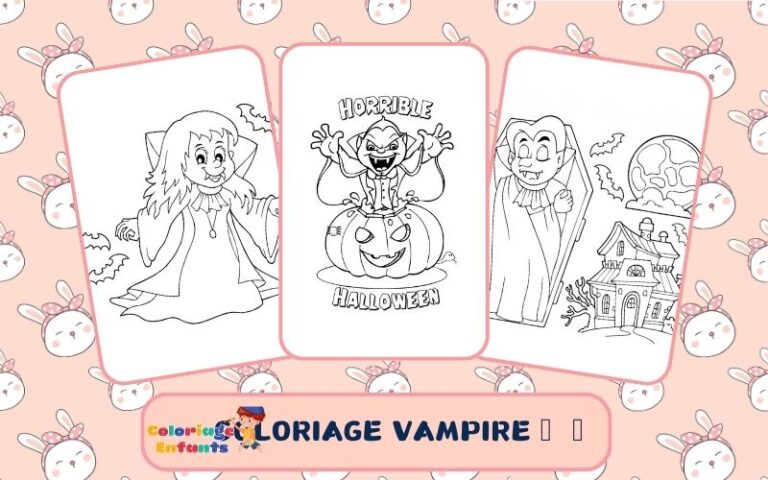 Coloriage Vampire