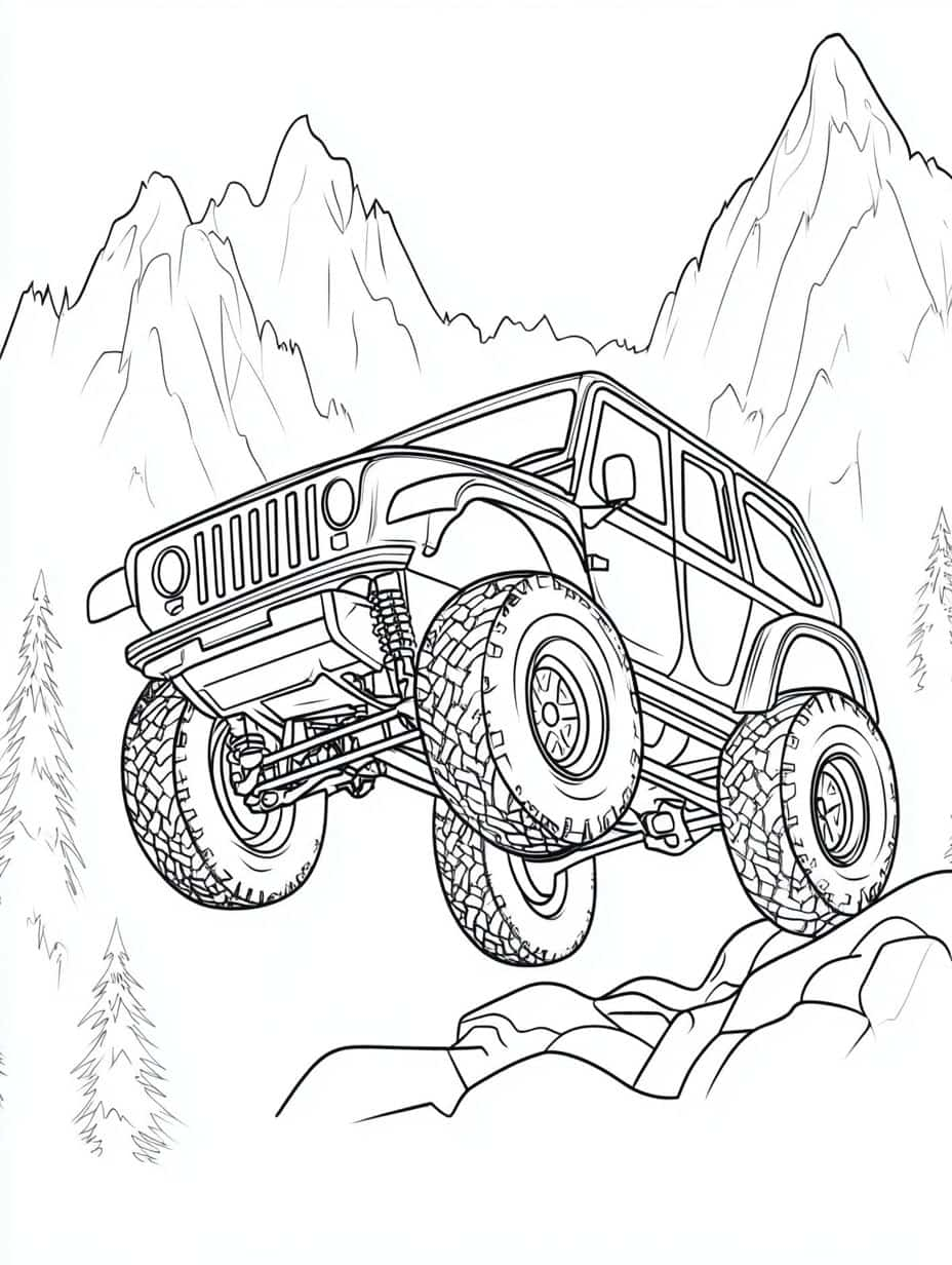 Coloriage Voiture Dans L Univers Des Voitures De Luxe