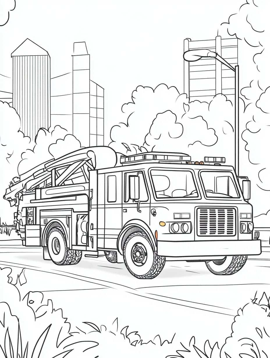 Coloriage Voiture Pour Les Enfants Qui Aiment Les Vehicules