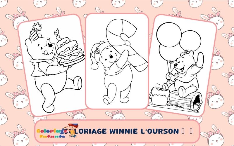 Coloriage Winnie L Ourson