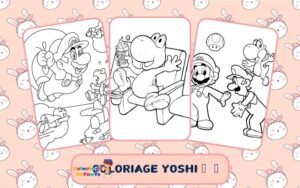 Coloriage Yoshi