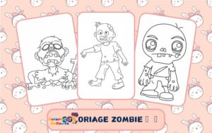 Coloriage Zombie