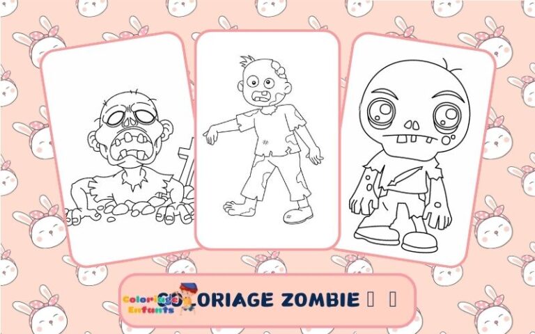 Coloriage Zombie