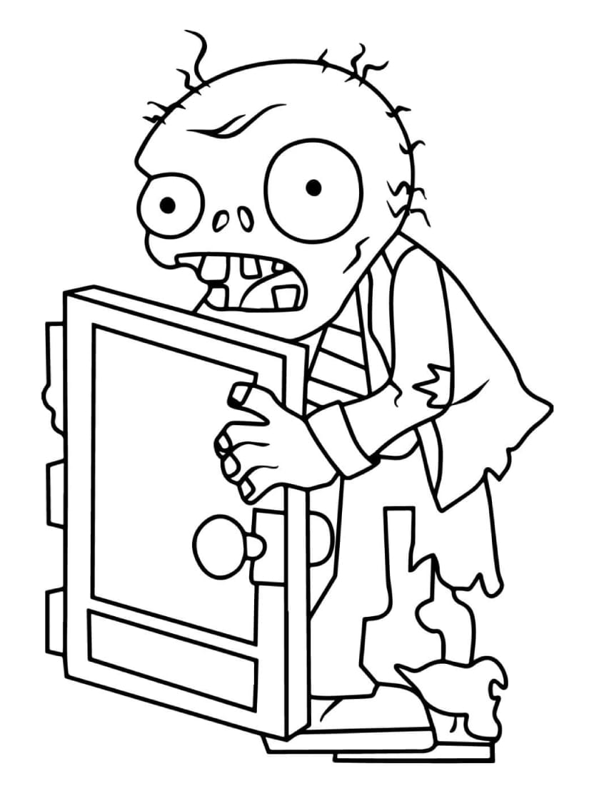 Coloriage Zombie Inspirant Pour Tous