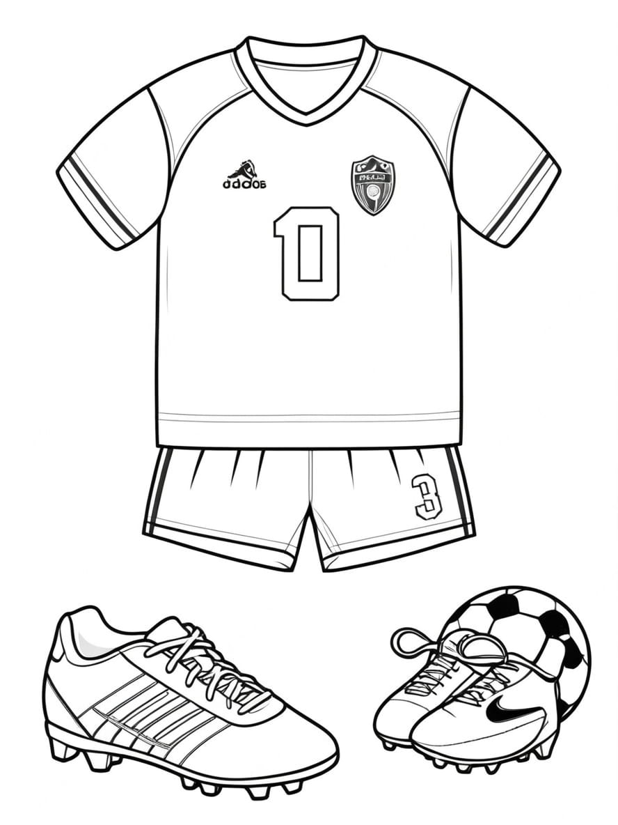 Maillot Coloriage Foot Faites Votre Equipe De Foot Pour Enfants