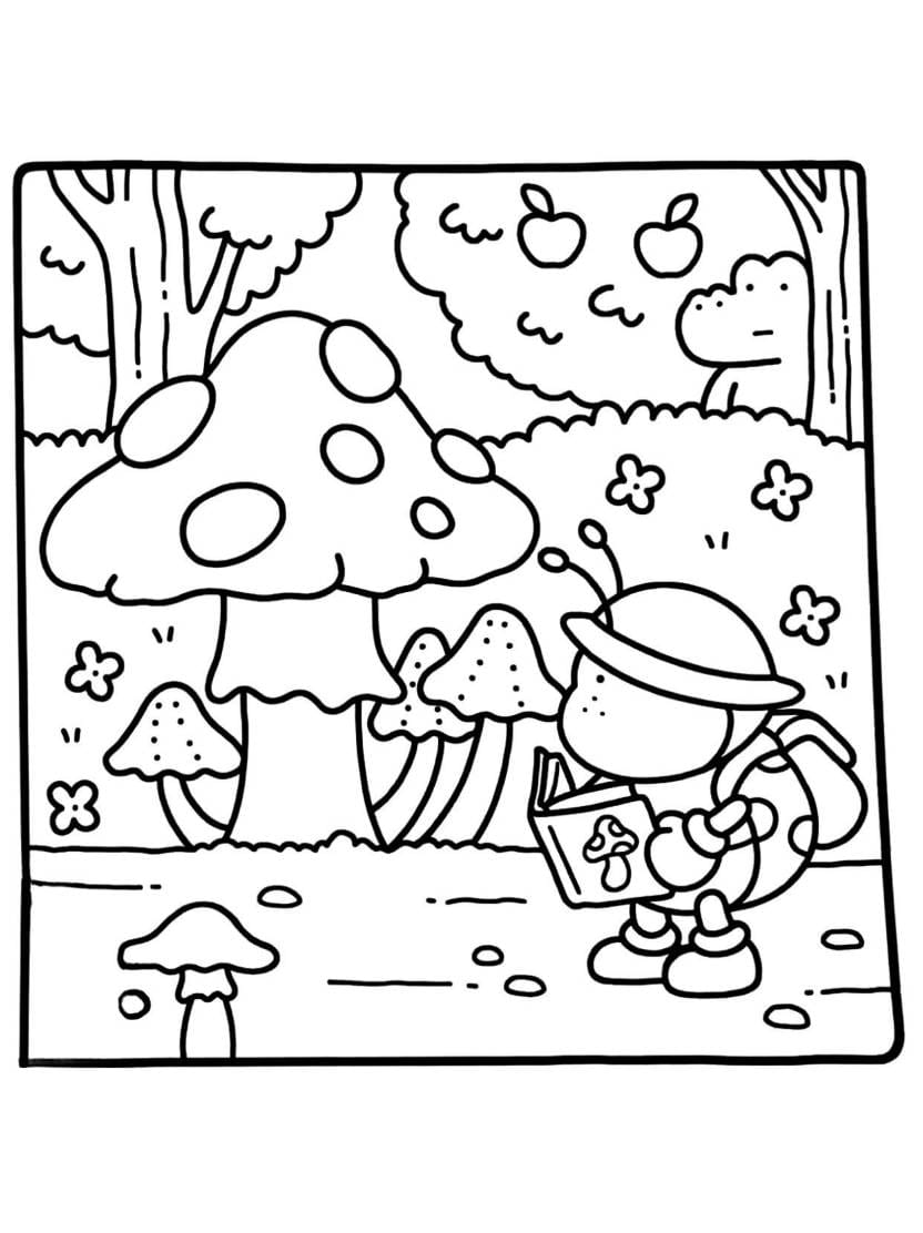 Coloriage Coco Wyo Mignon Pour Enfants