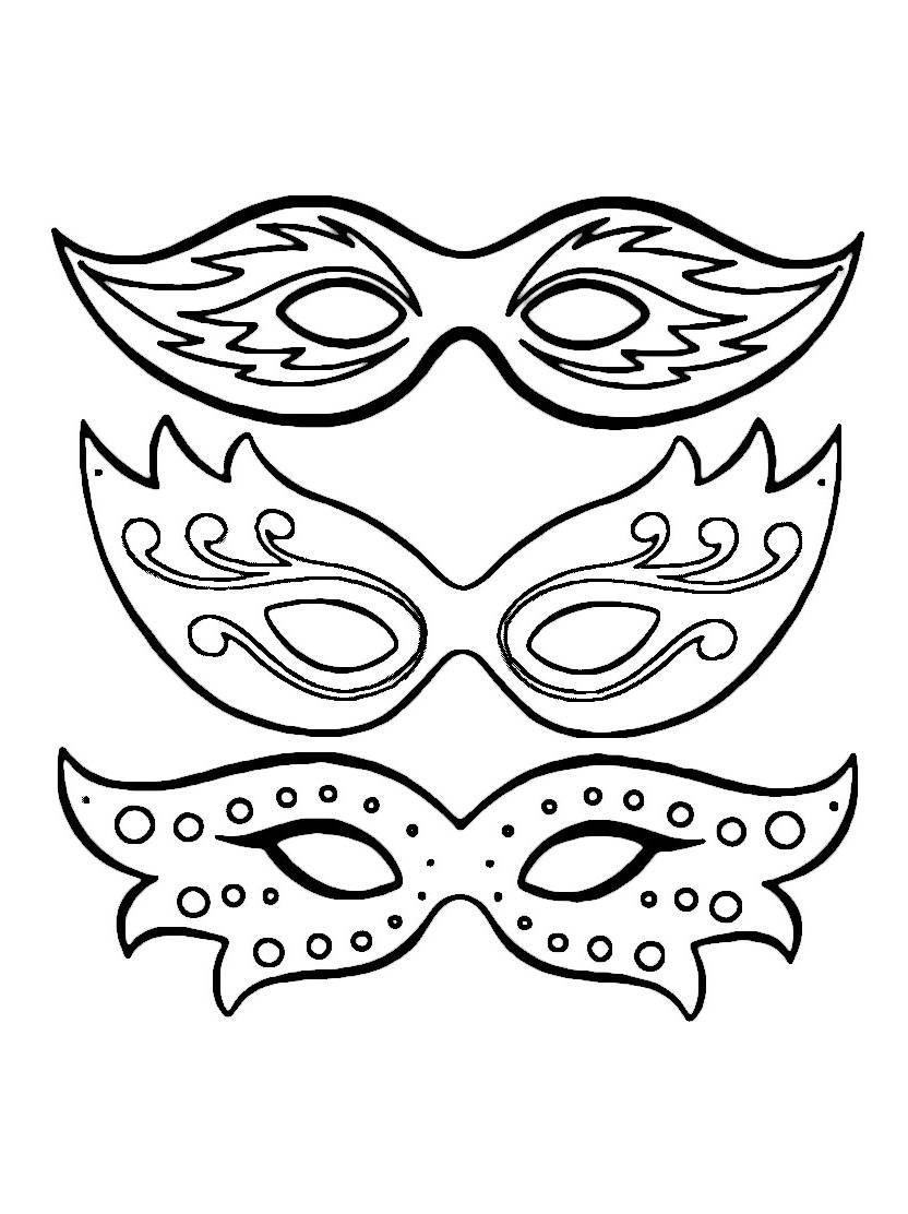 Coloriage Masque Pour Adultes Et Enfants Aventureux