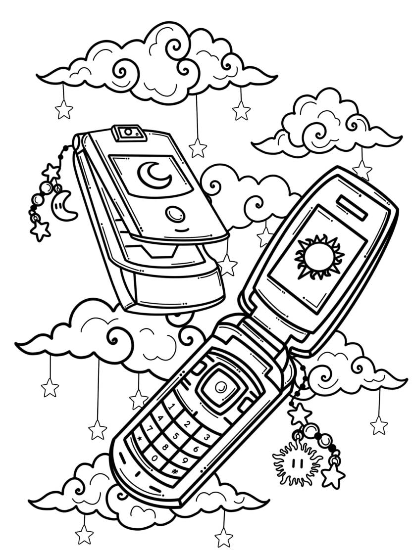 Dessin Coloriage Telephone Pour Ajouter Votre Touche Personnelle