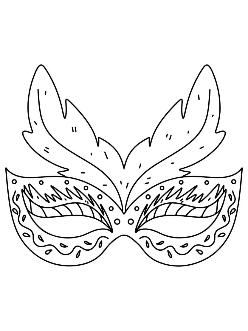 Dessin Masque Pour Ajouter Votre Piece Artistique A La Collection