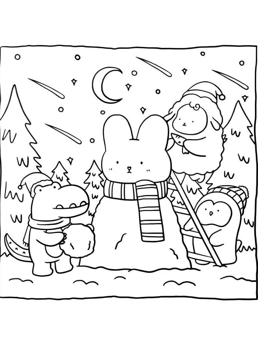 Collection Coloriage Hygge Christmas Pour Soirees Cosy